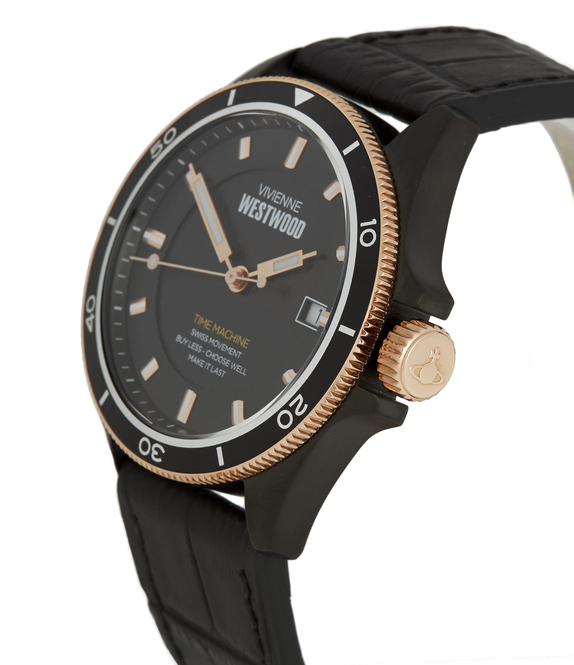 Vivienne Westwood Black Spitalfields Watch