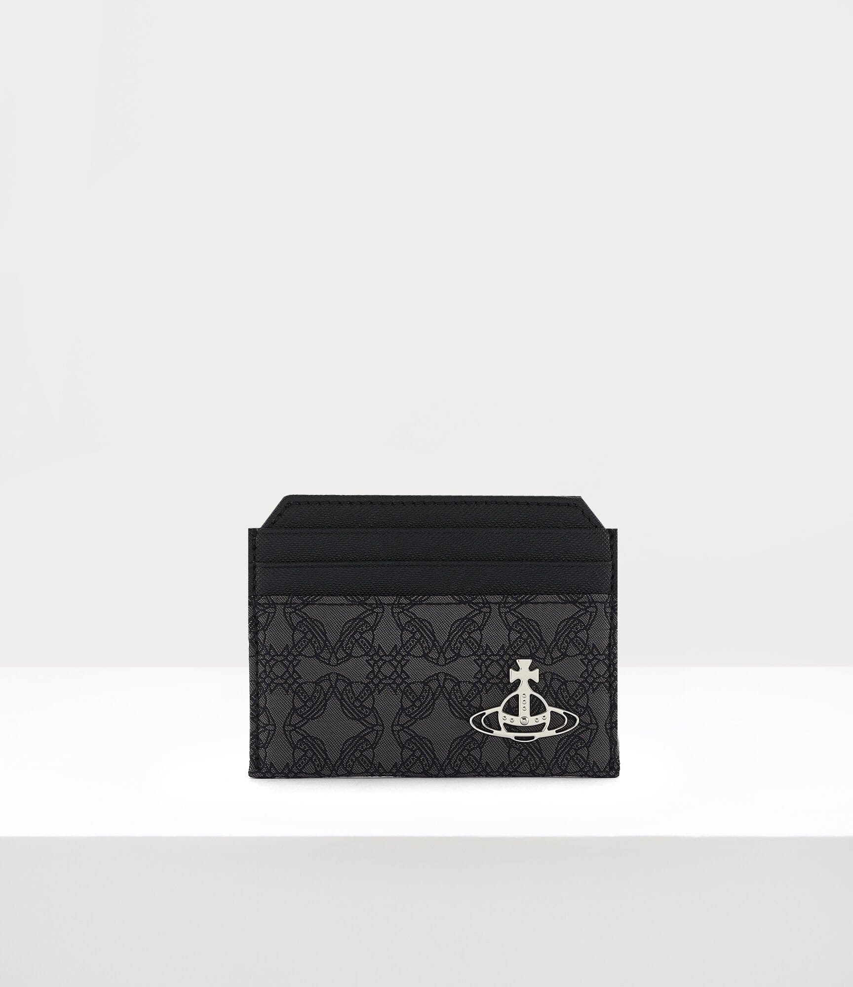 Vivienne Westwood Re-Jacquard Orborama Slim Card Holder