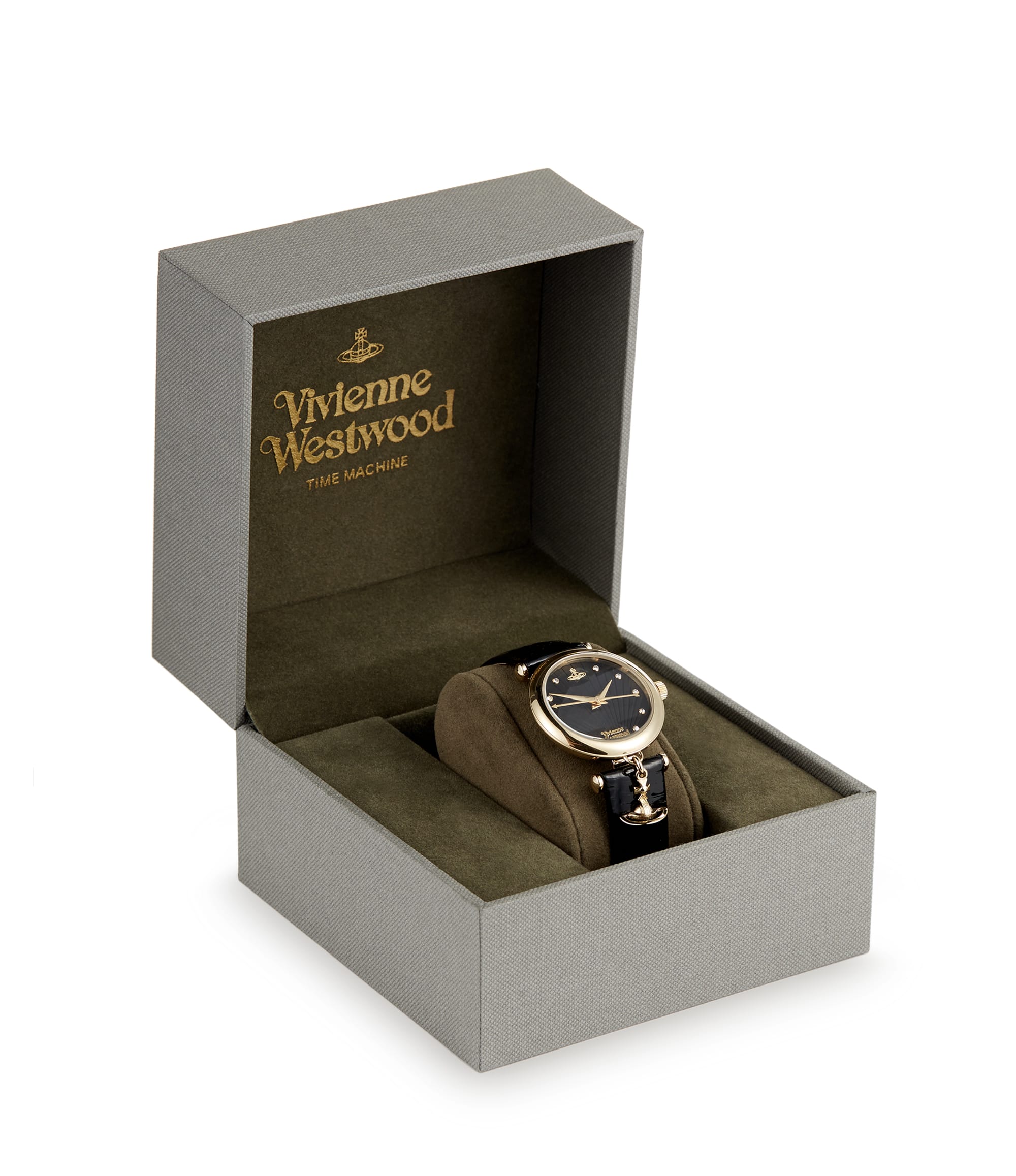 Vivienne Westwood Black Trafalgar Watch