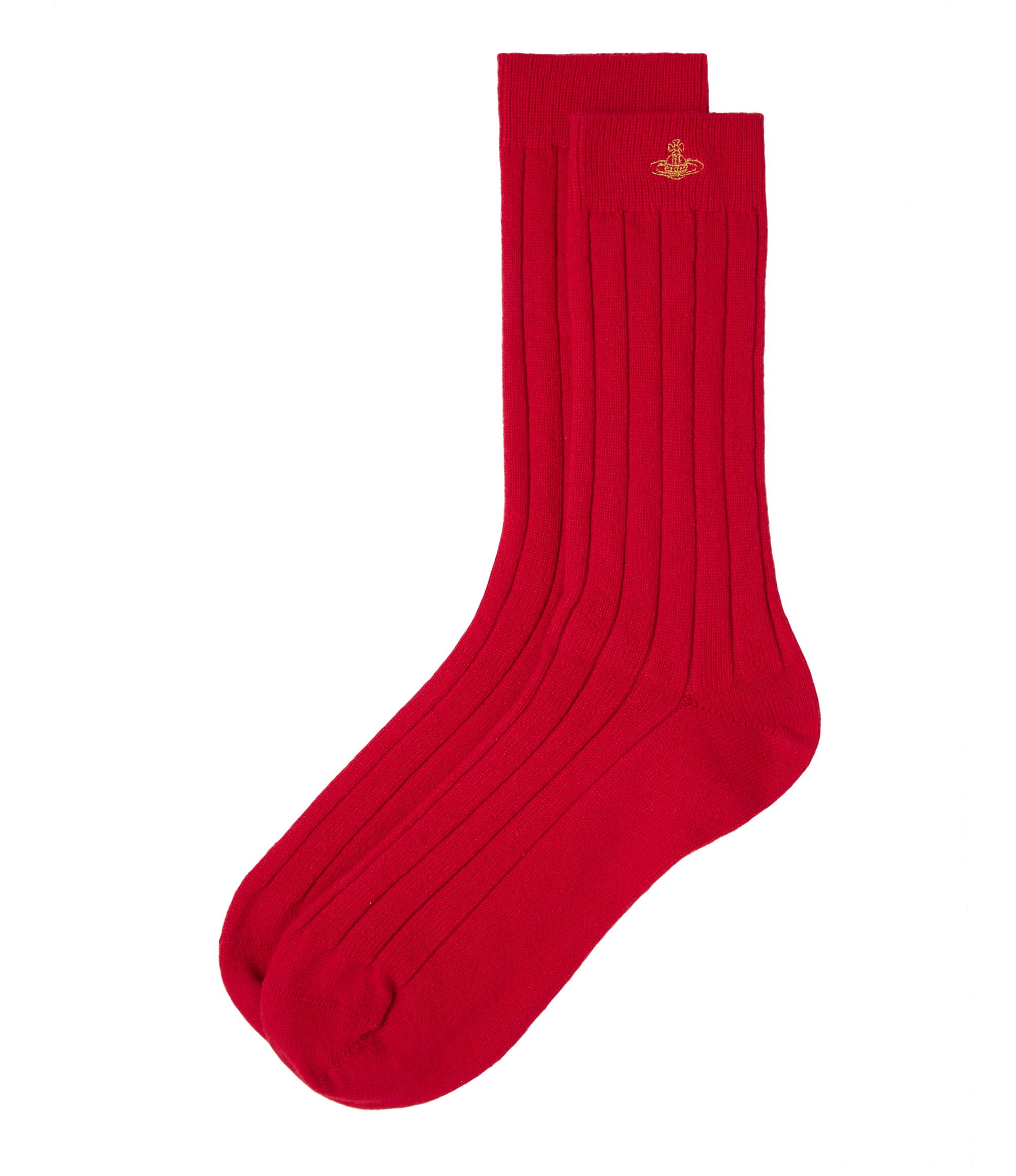 Vivienne Westwood Cashmere Socks Red