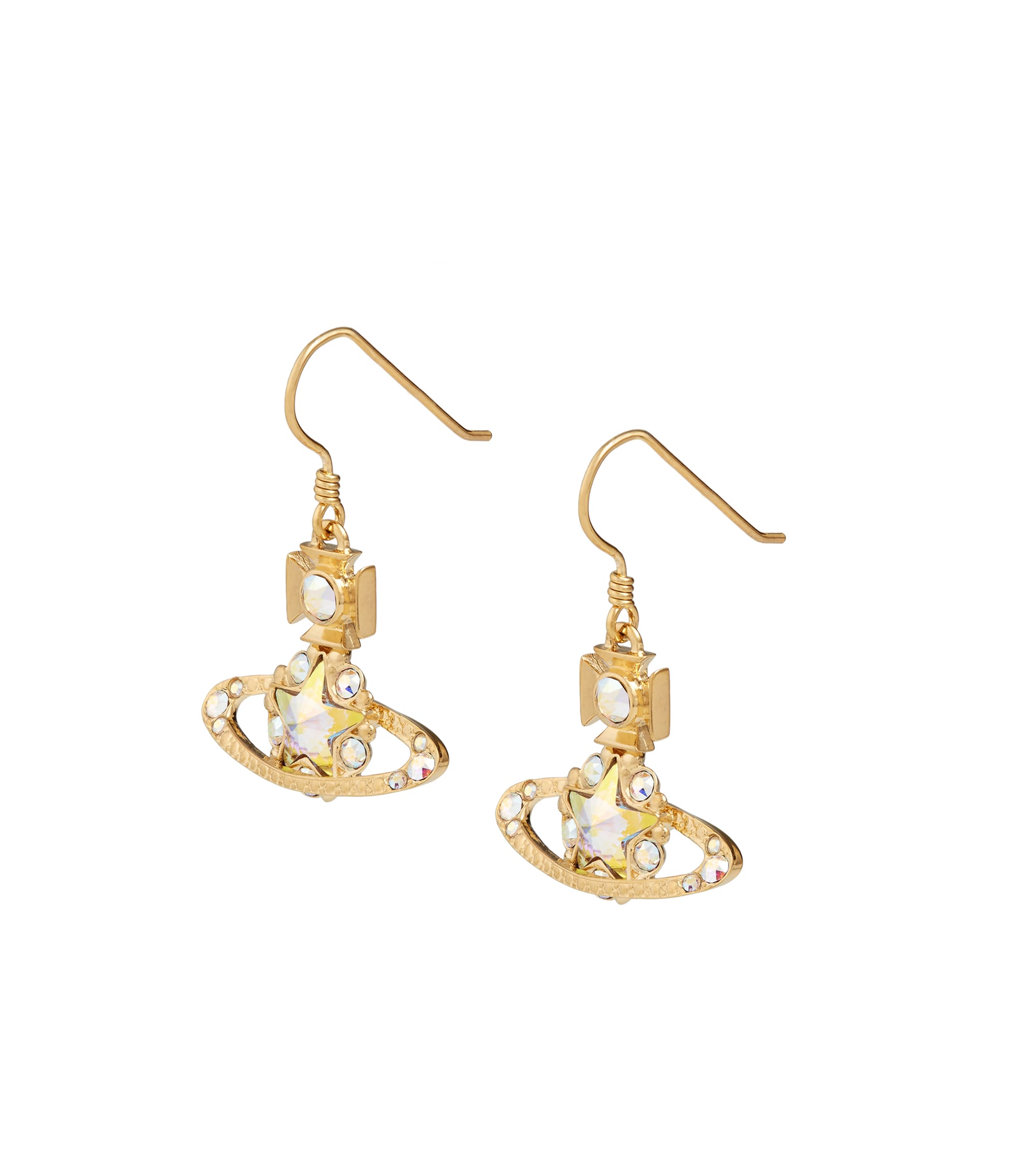 Vivienne Westwood Astrid Drop Earrings Gold