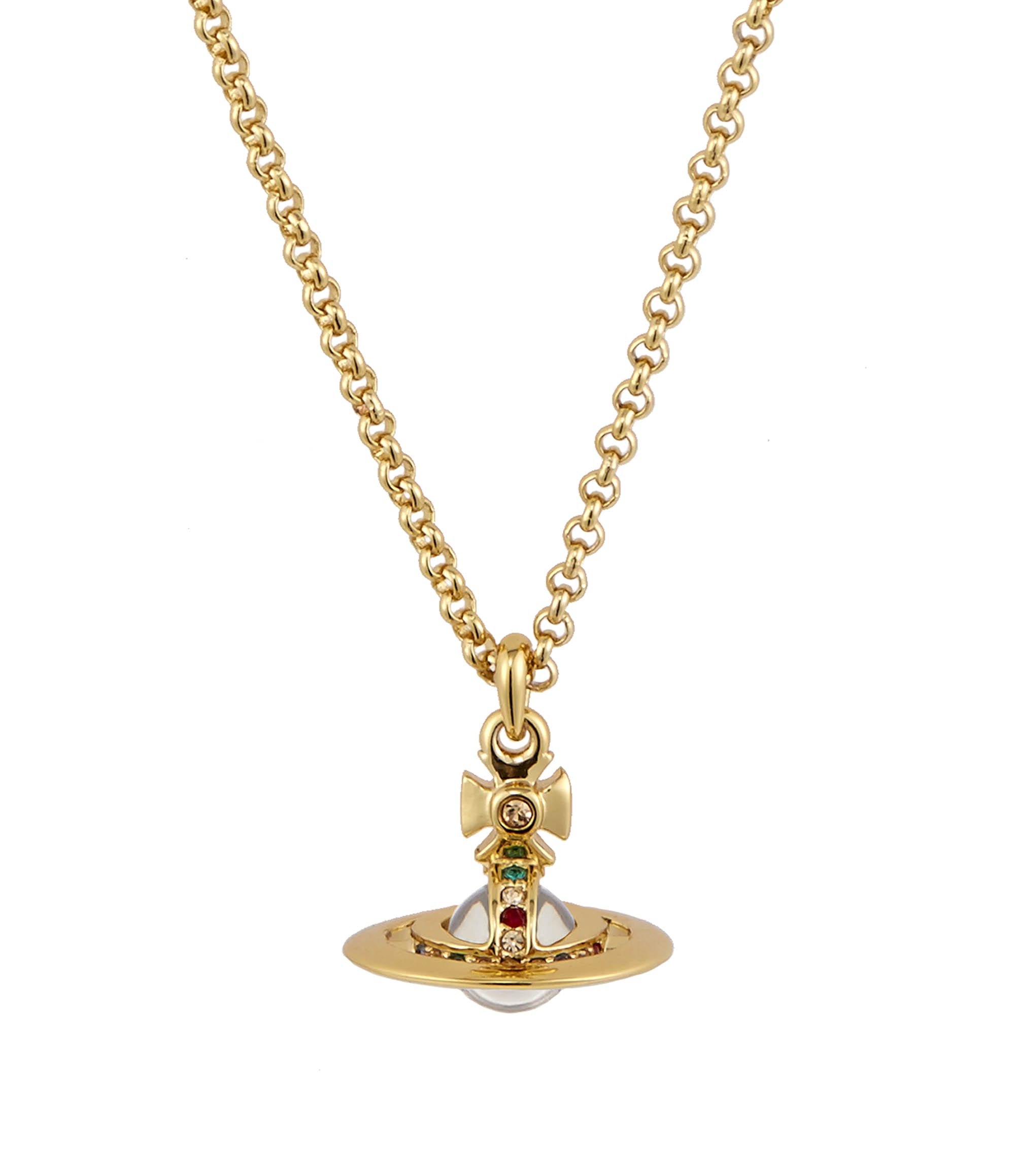 Vivienne Westwood New Tiny Orb Pendant Gold