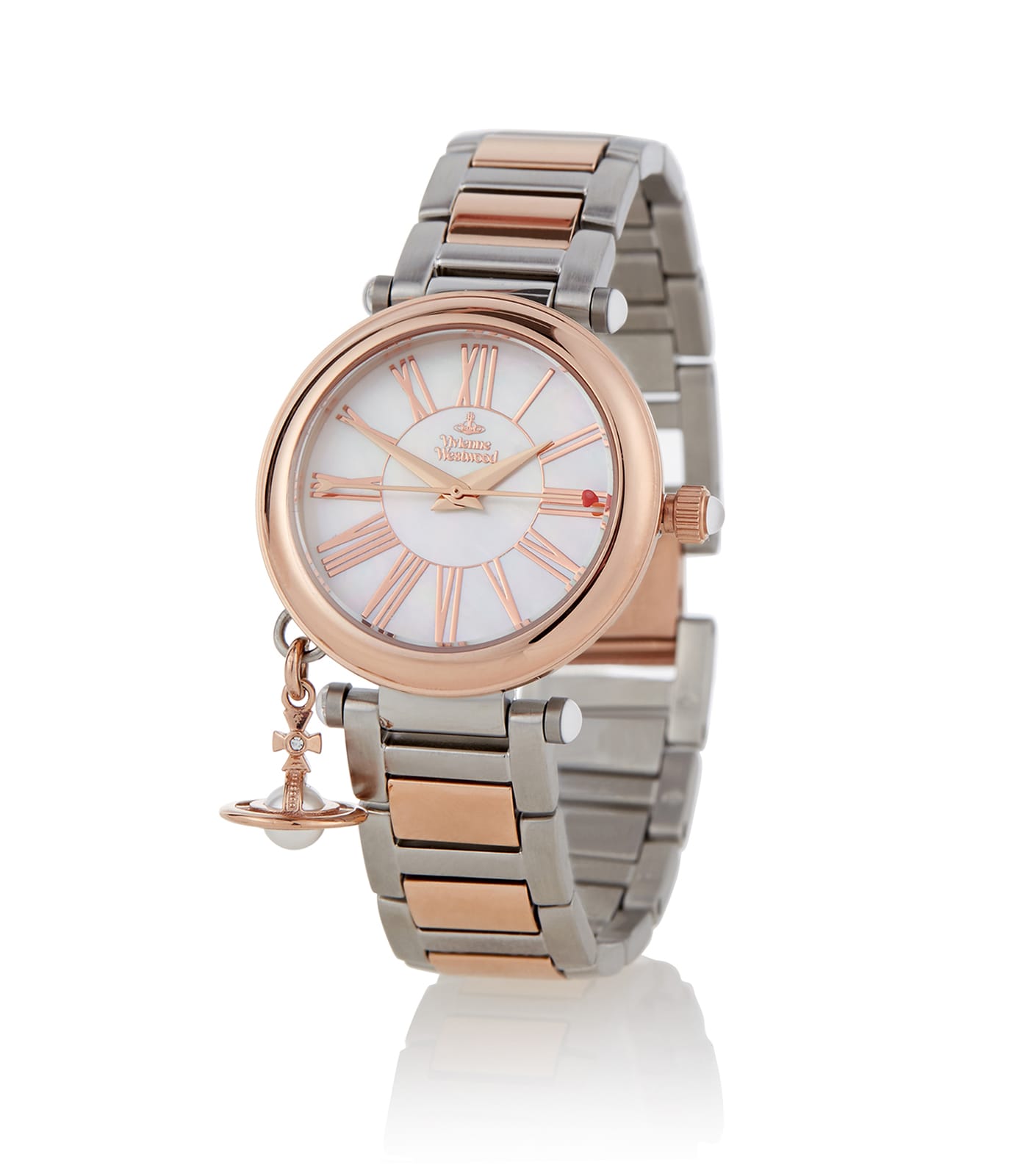 Vivienne Westwood Silver/Gold Mother Orb Watch