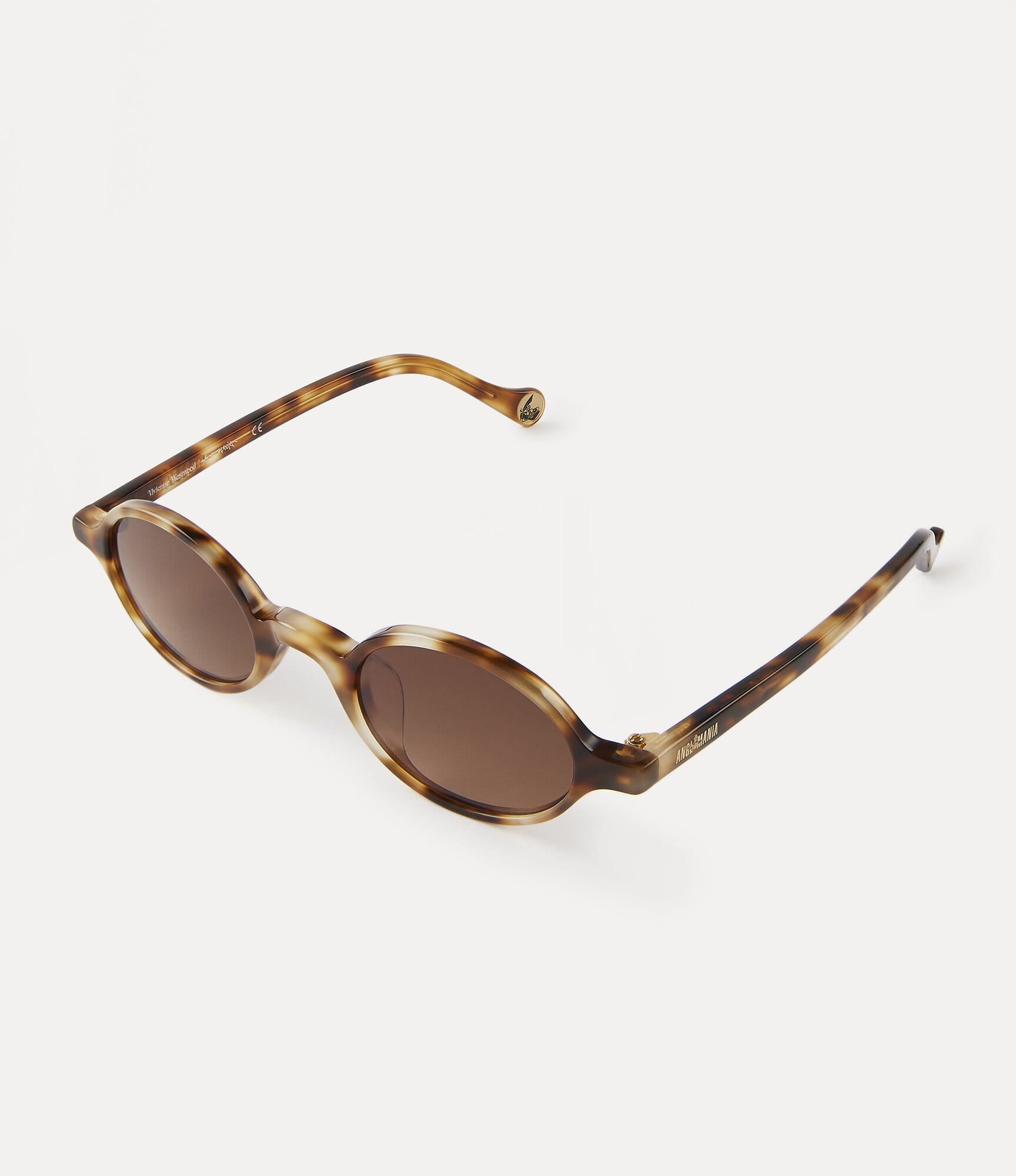 Vivienne Westwood Retro Round Sunglasses Tortoishell