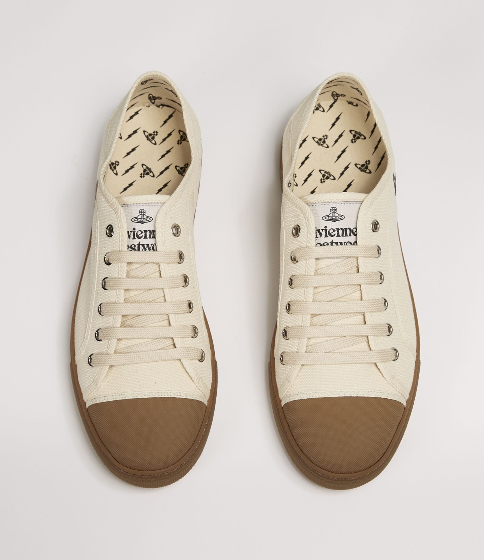 Vivienne Westwood BRIGHTON SNEAKER LOW NATURAL