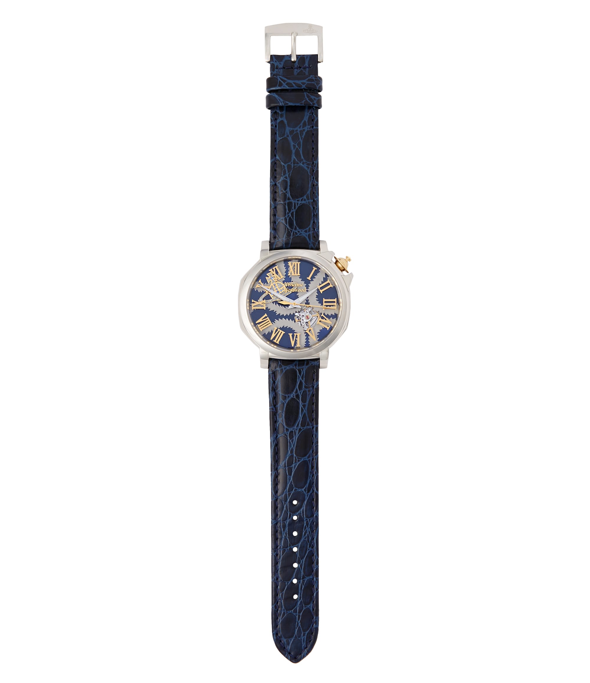 Vivienne Westwood Blue Squiggle Swiss Watch