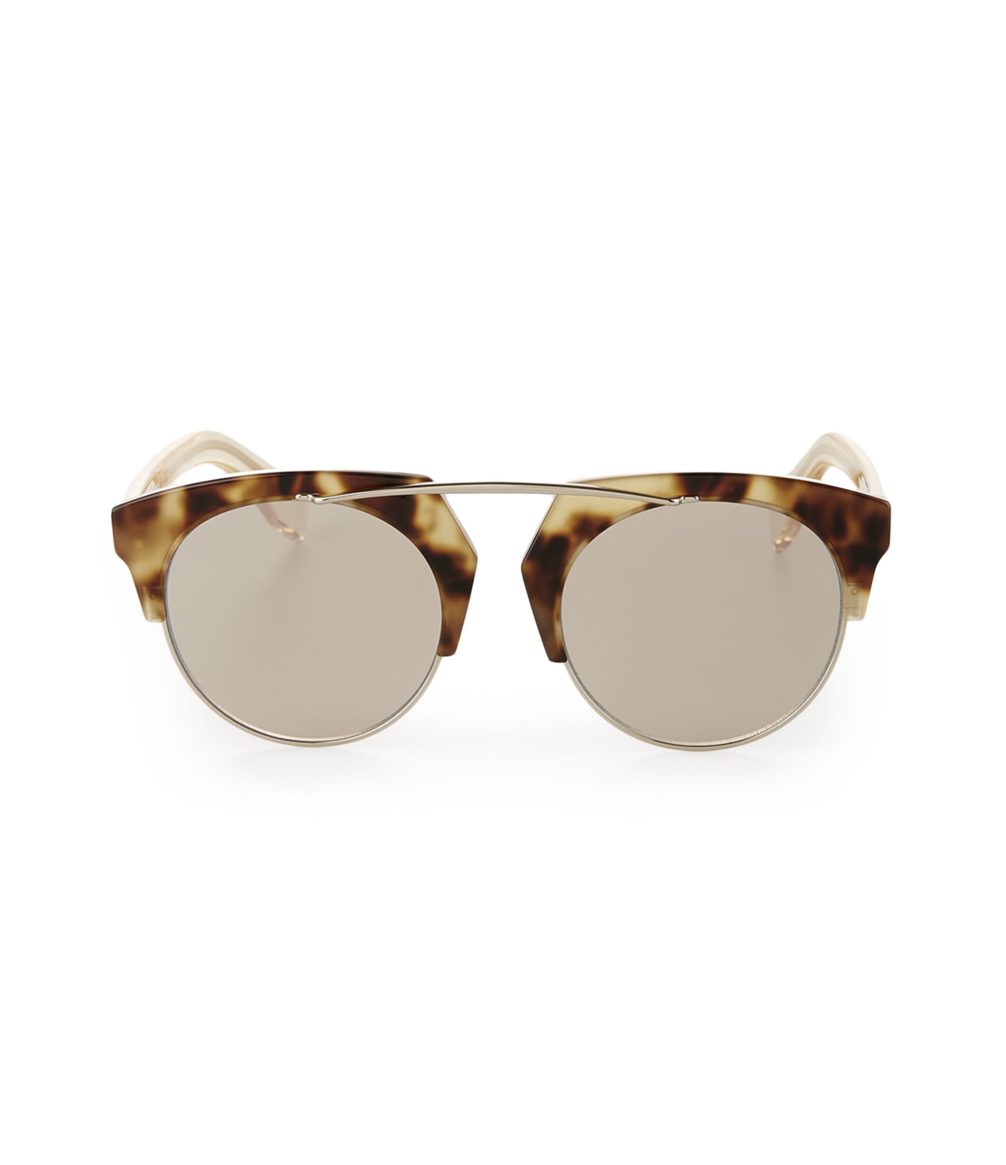 Vivienne Westwood Tortoiseshell Browline Sunglasses VW960S2BBF