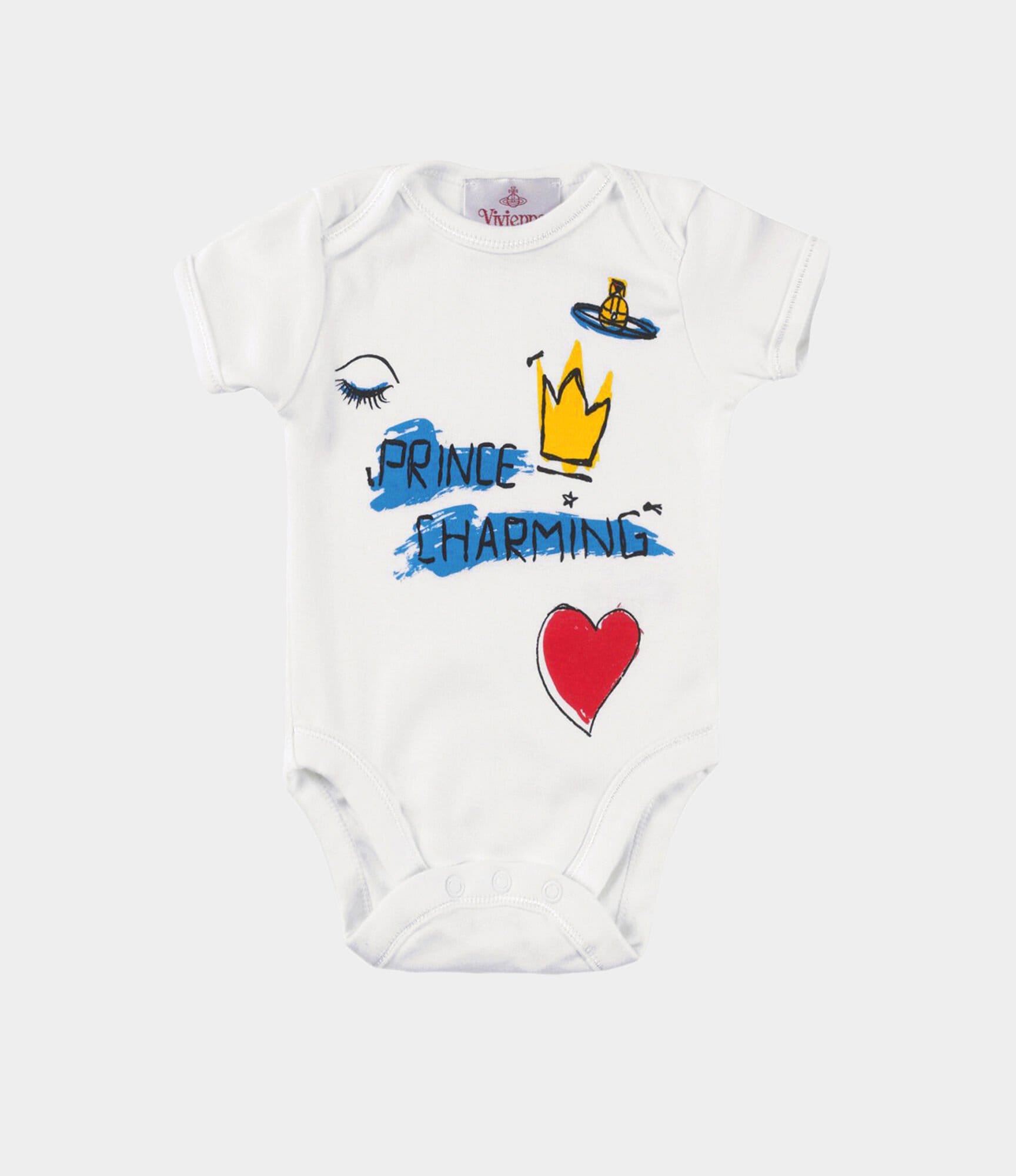 Vivienne Westwood Prince Charming Baby Grow Natural