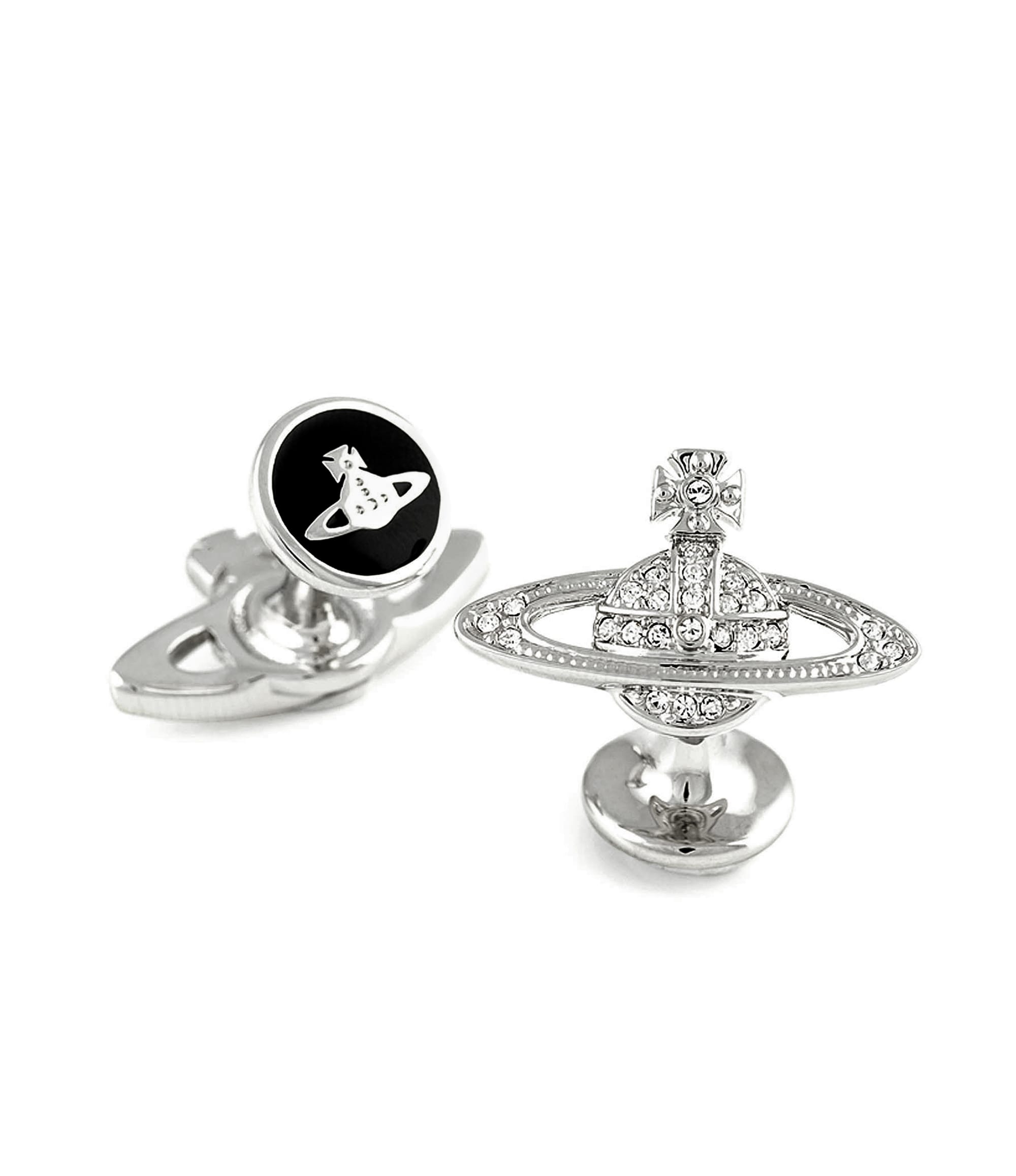 Vivienne Westwood Mini Bas Relief Crystal Cufflinks