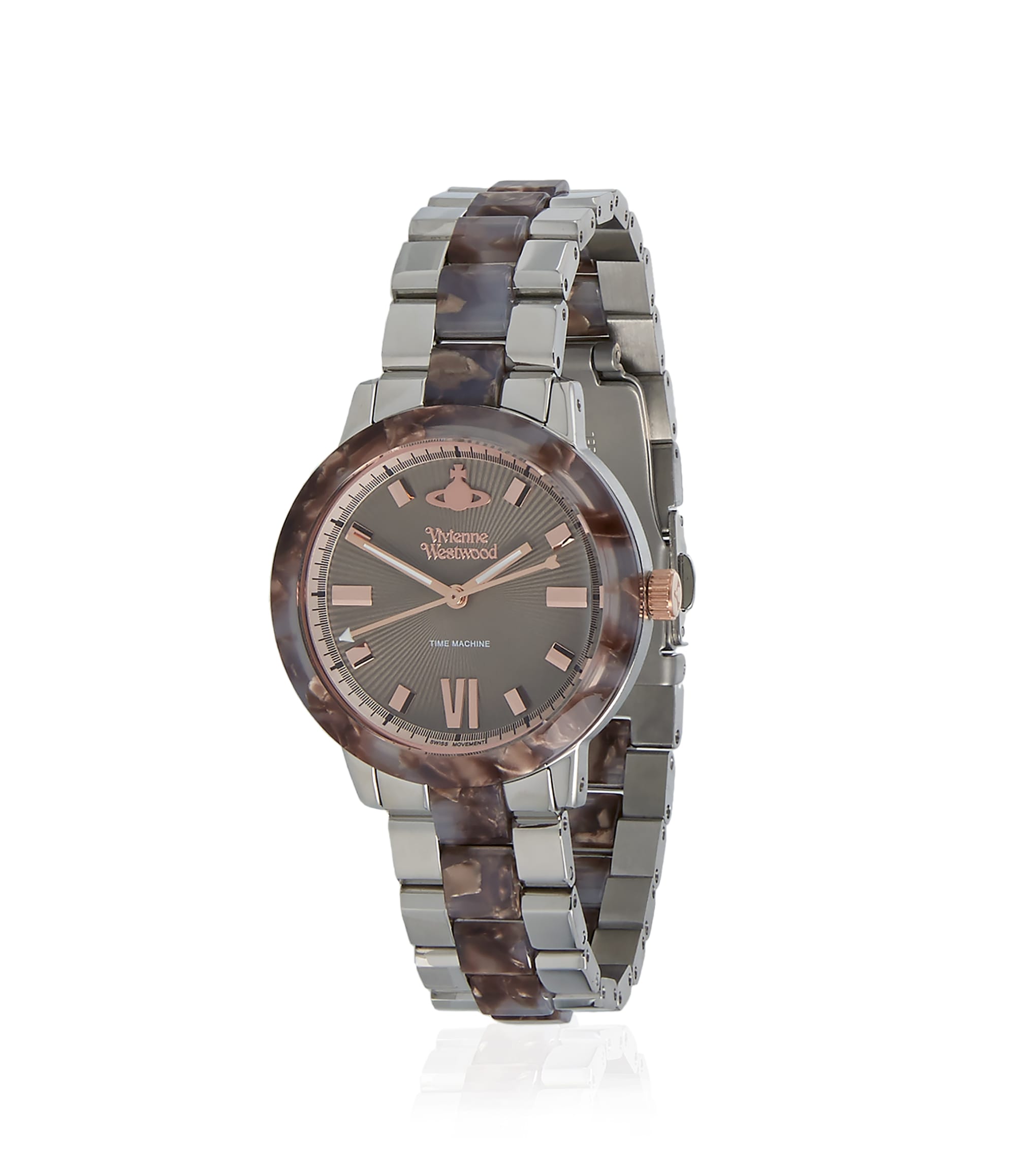 Vivienne Westwood Brown Marble Arch Watch