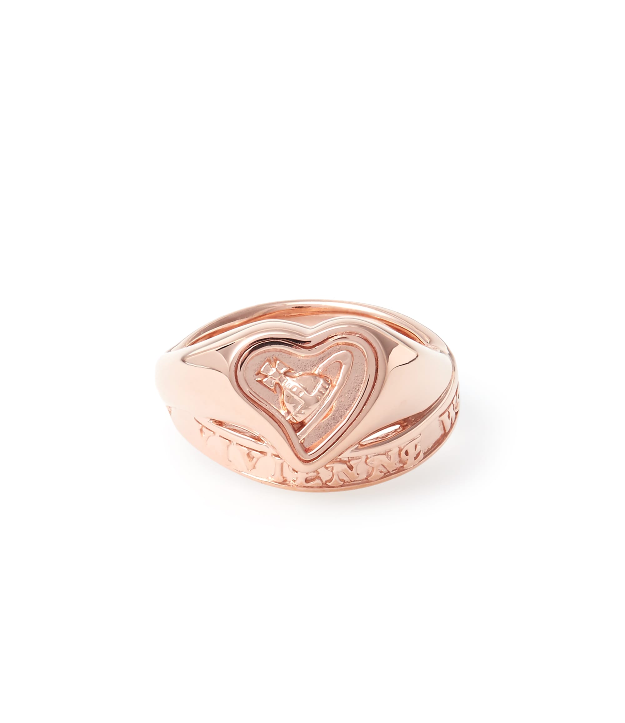 Vivienne Westwood Pink Gold Benedikt Ring