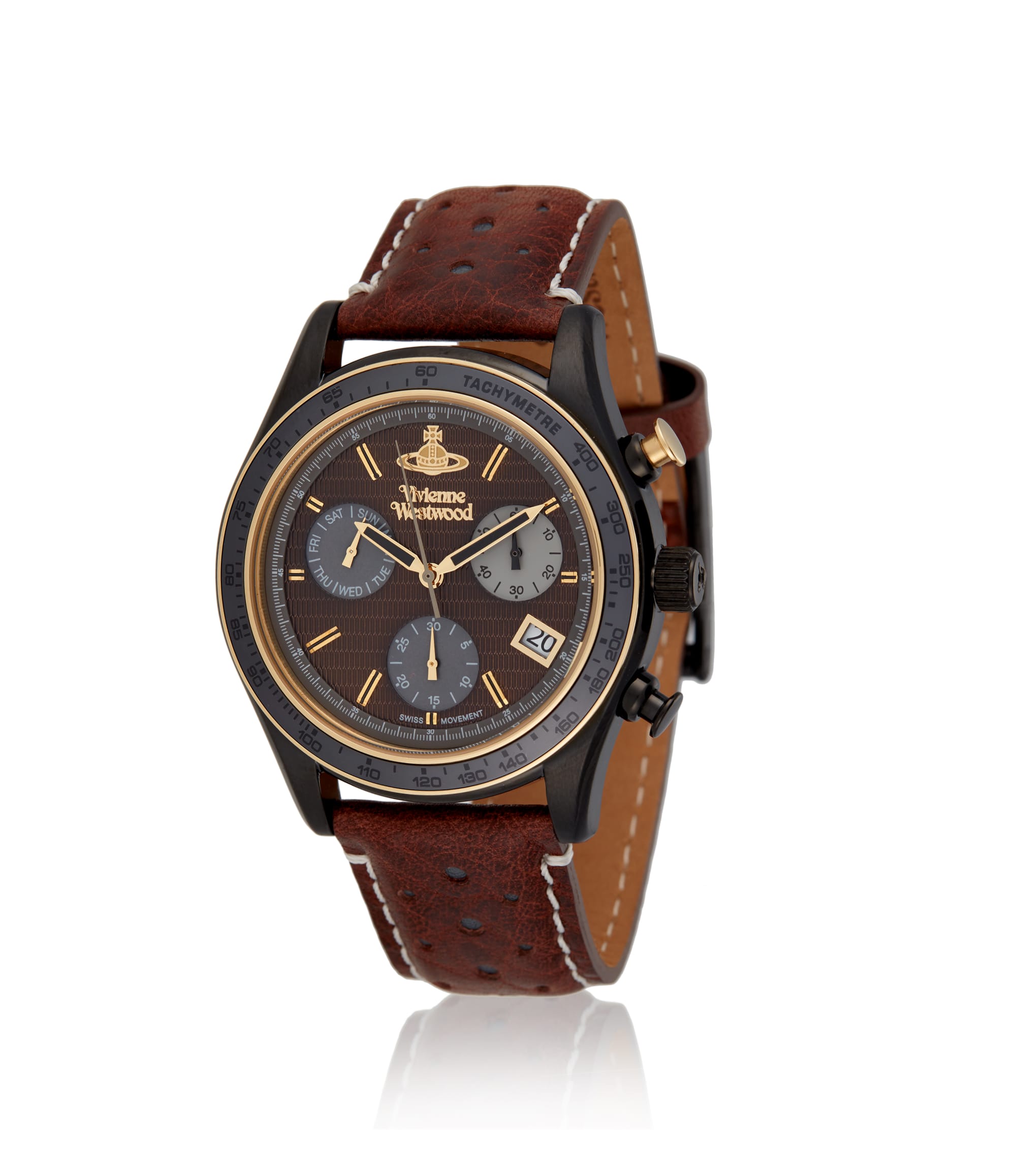 Vivienne Westwood Brown Sotheby Watch