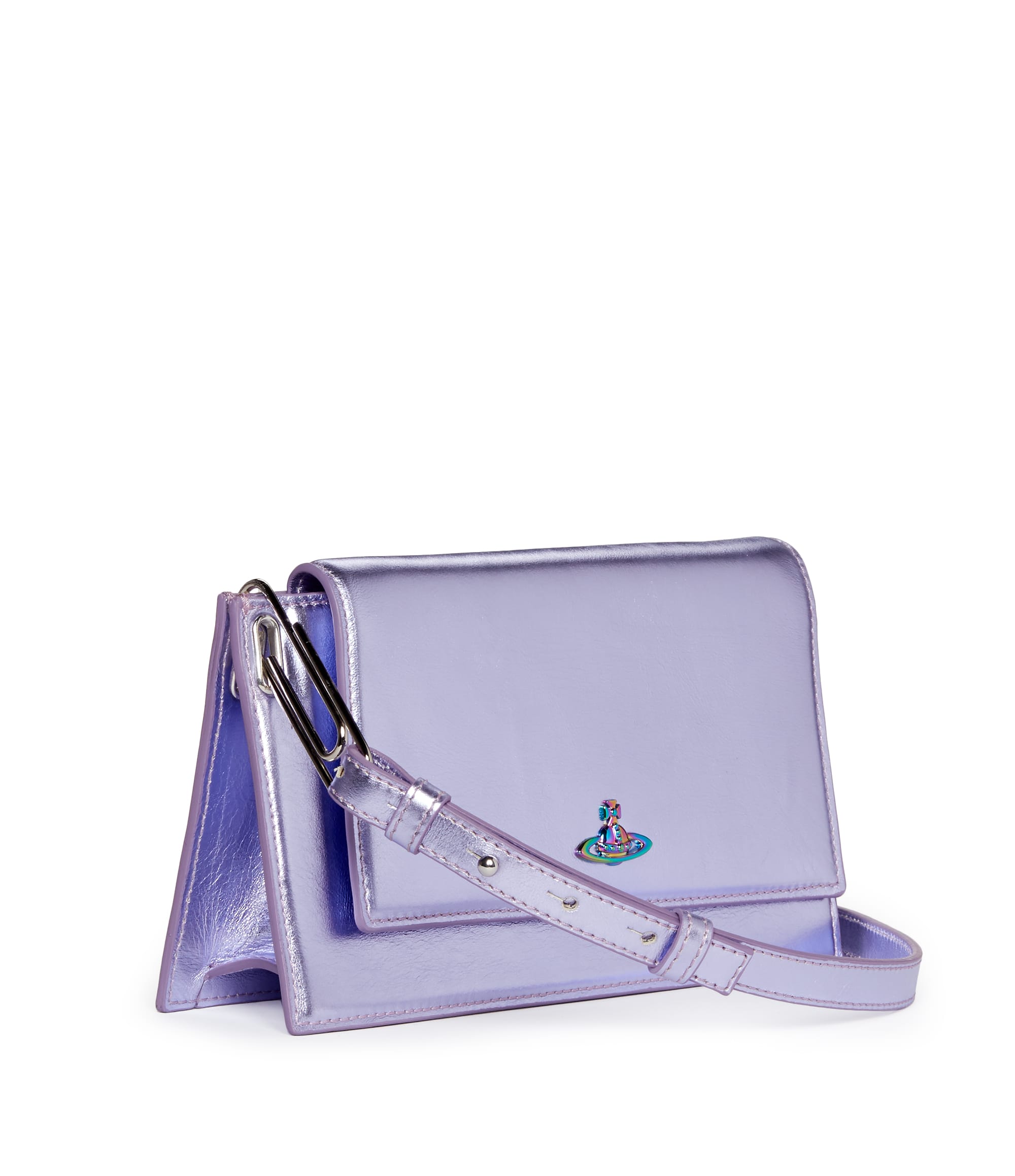 Vivienne Westwood Venice Clutch Bag 131235 Purple