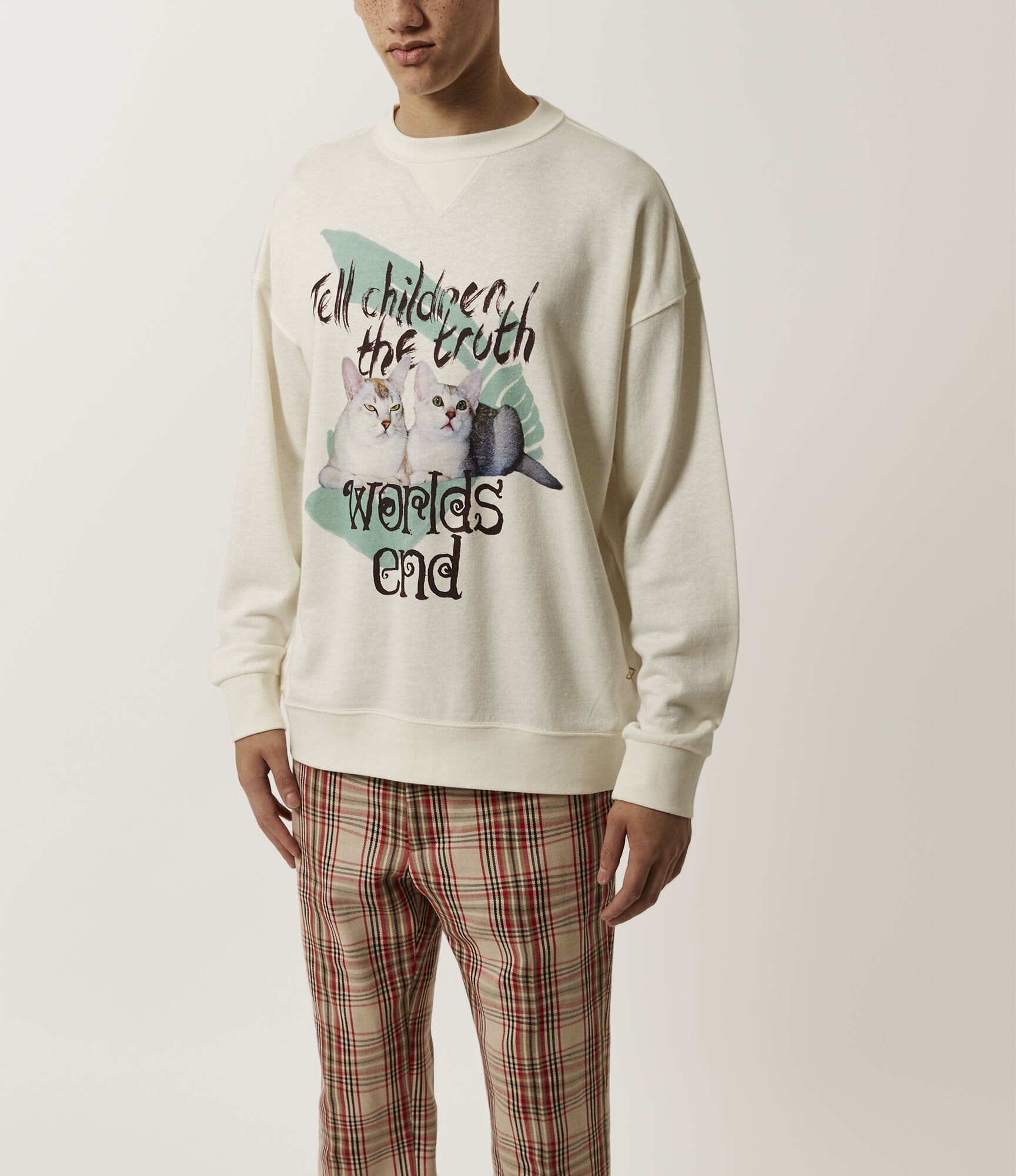 Vivienne Westwood Tex Sweater Cat Print